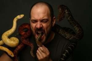 Scopri di più sull'articolo Sognare serpenti: visioni tra paura e trasformazione