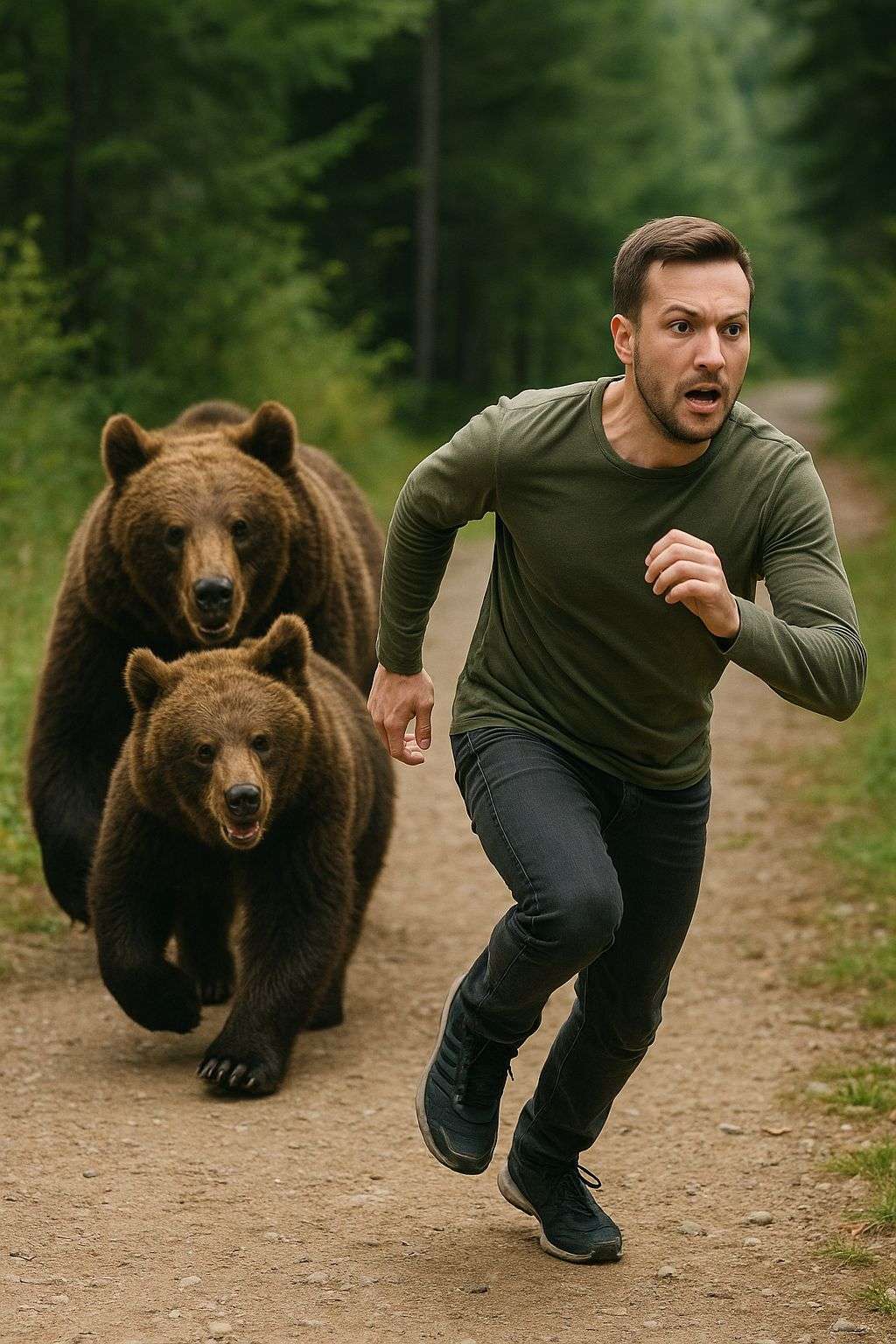 Sognare di essere inseguiti da un orso