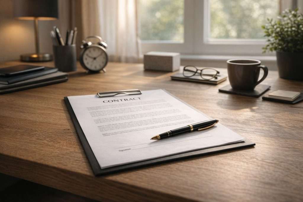 Scopri di più sull'articolo Sognare un contratto: significato, interpretazione e psicologia