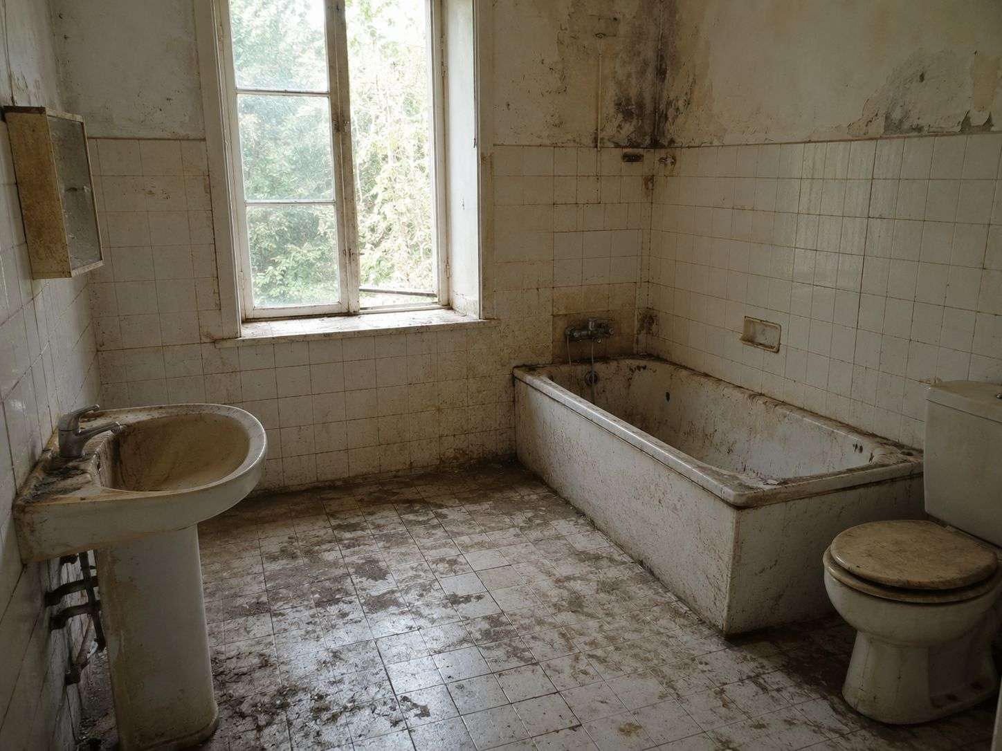 Sognare bagno sporco
